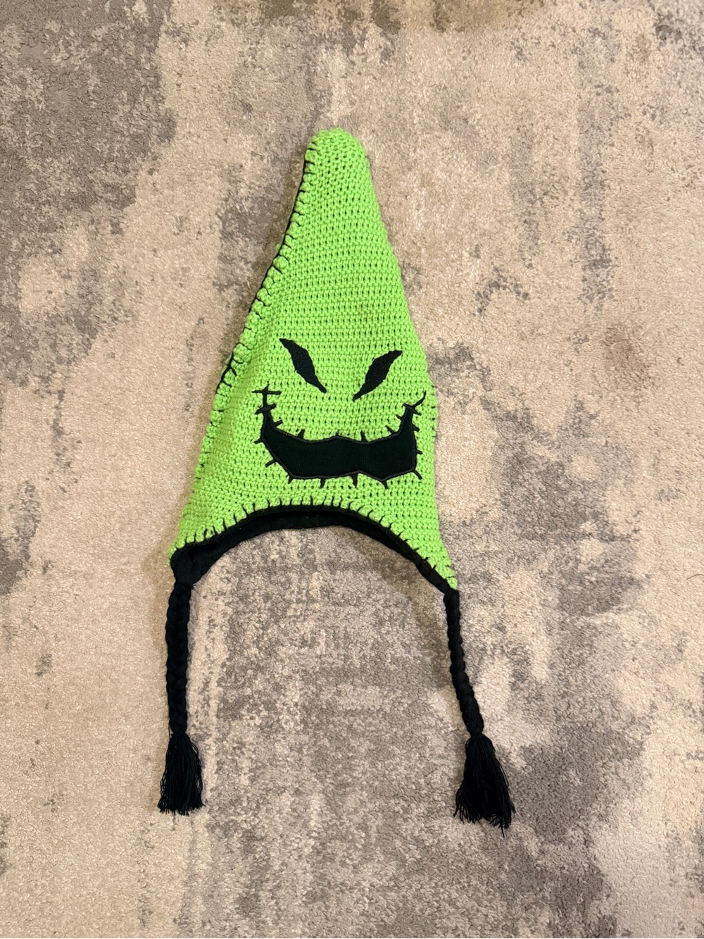 Bioworld Nightmare Before Christmas Knit Hat - Kids Costume